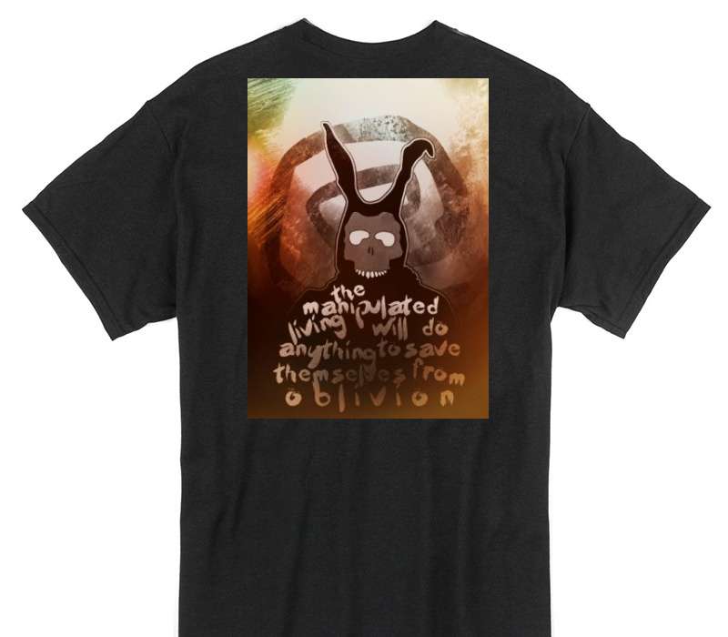 Custom Gildan 100% Cotton Black T-Shirt