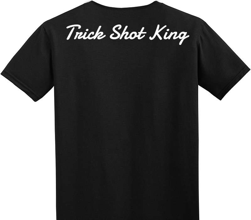 Custom Adult Soft Style 100% Cotton Black T-Shirt