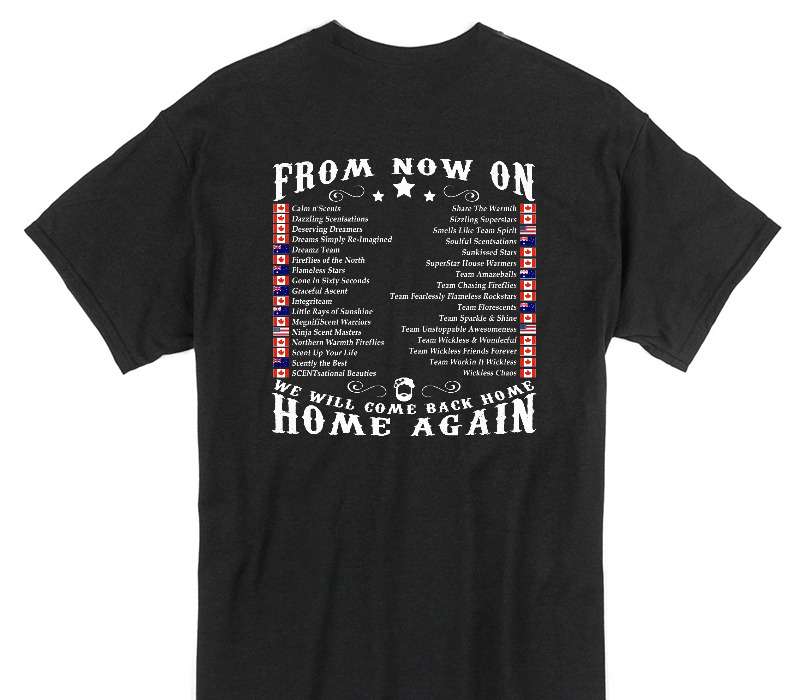 Custom Gildan 100% Cotton Black T-Shirt