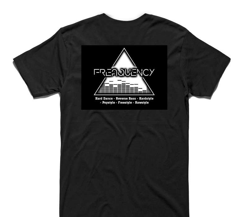 Custom AS Colour 100% Cotton Black T-Shirt