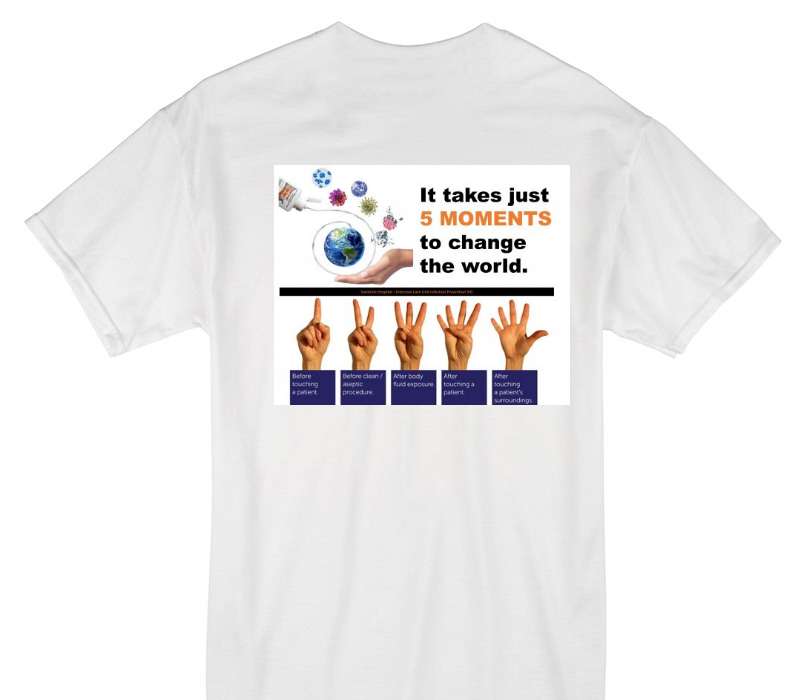 Custom Gildan 100% Cotton White T-Shirt