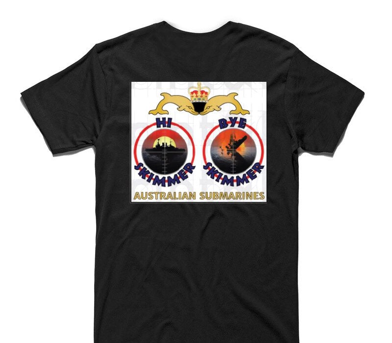 Custom AS Colour 100% Cotton Black T-Shirt