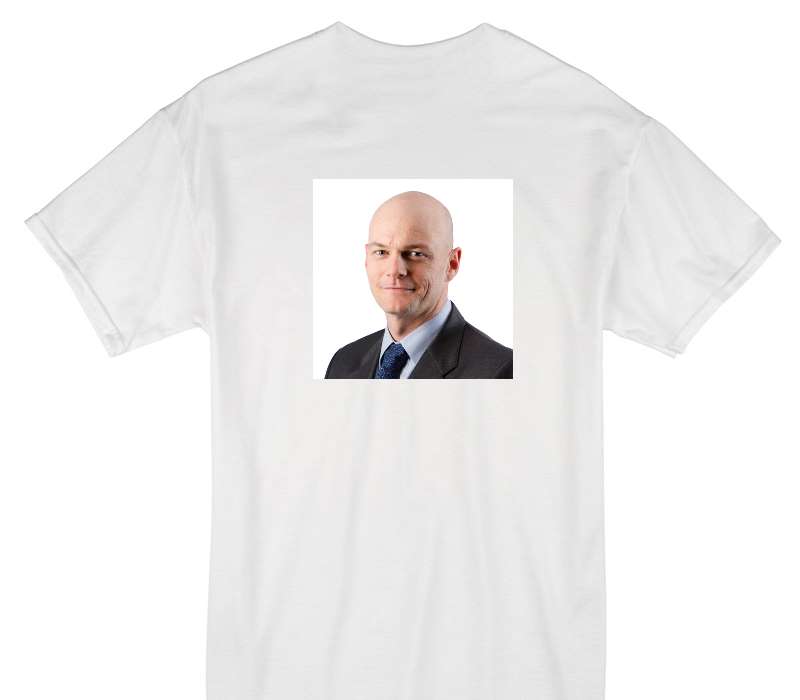 Custom Gildan 100% Cotton White T-Shirt