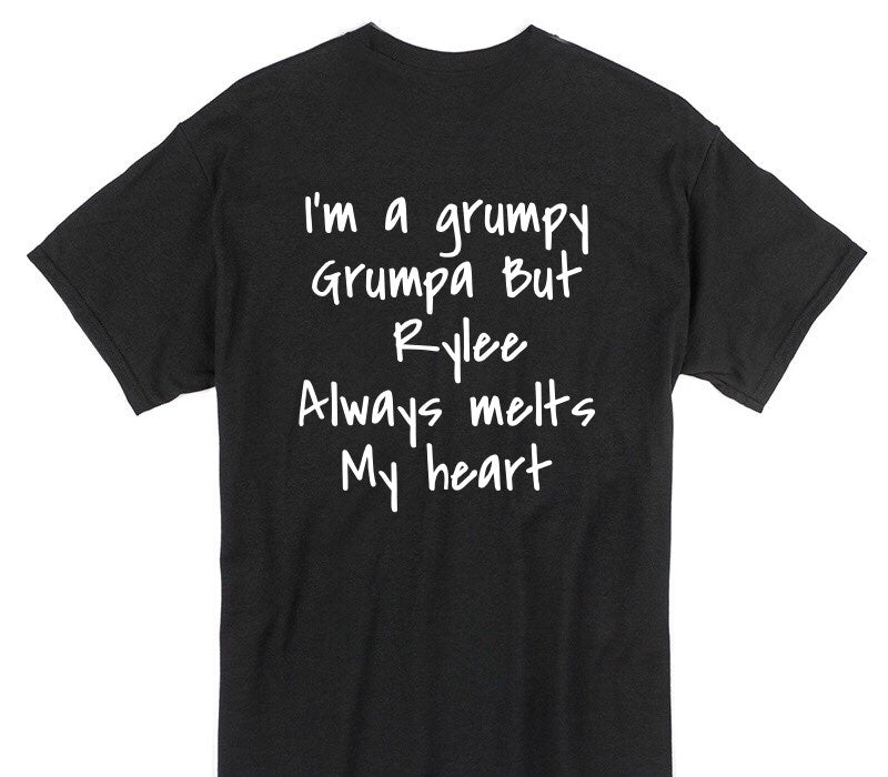 Custom Gildan 100% Cotton Black T-Shirt