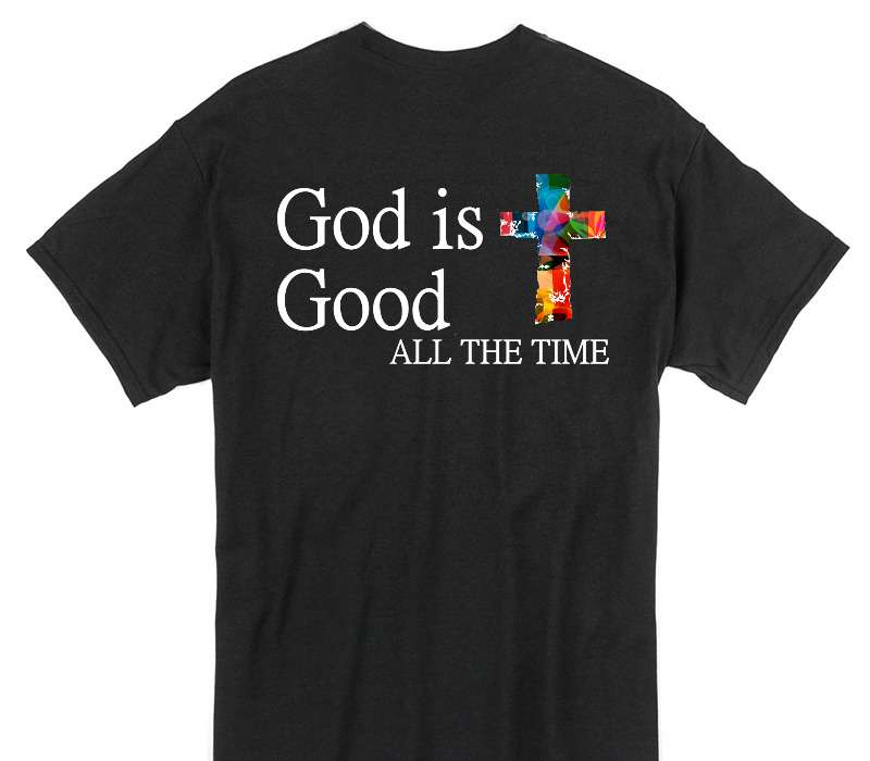 Custom Gildan 100% Cotton Black T-Shirt