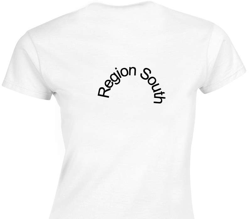 Custom Womens Soft Style 100% Cotton White T-Shirt