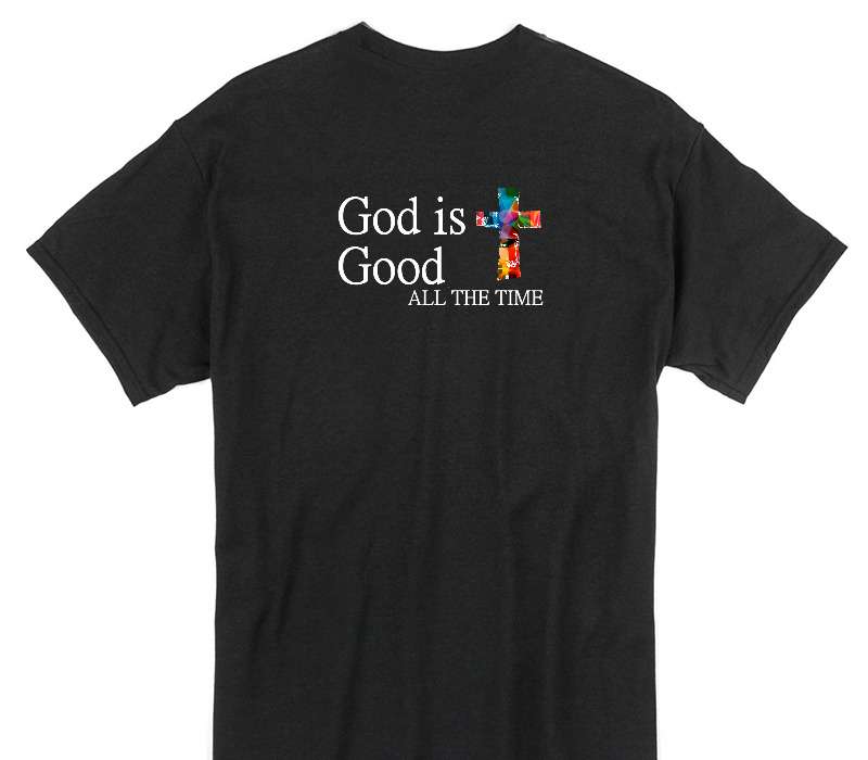 Custom Gildan 100% Cotton Black T-Shirt