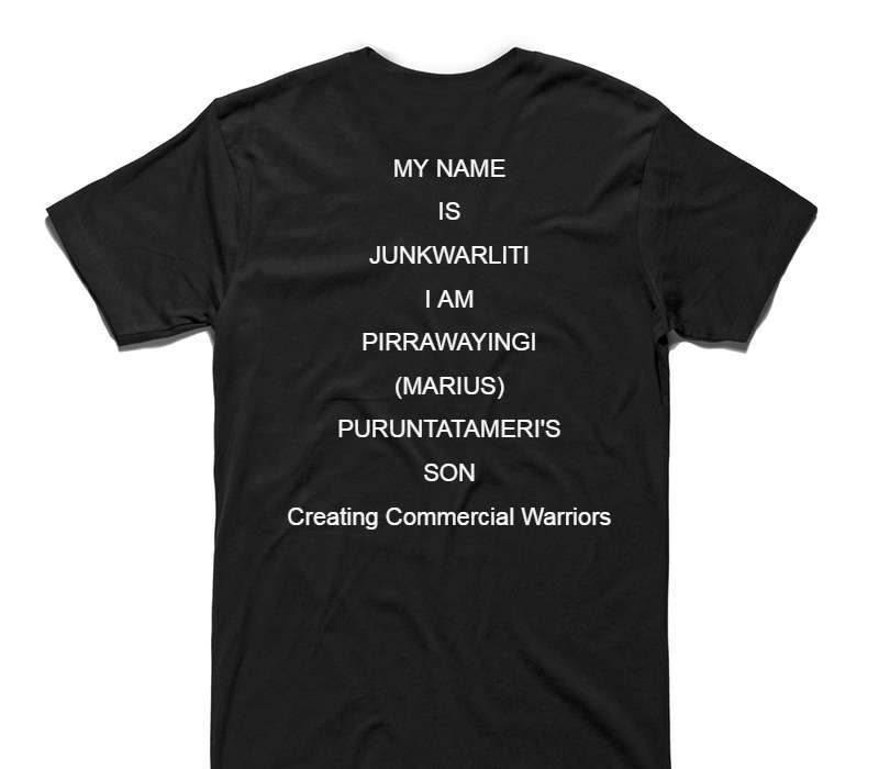 Custom AS Colour 100% Cotton Black T-Shirt