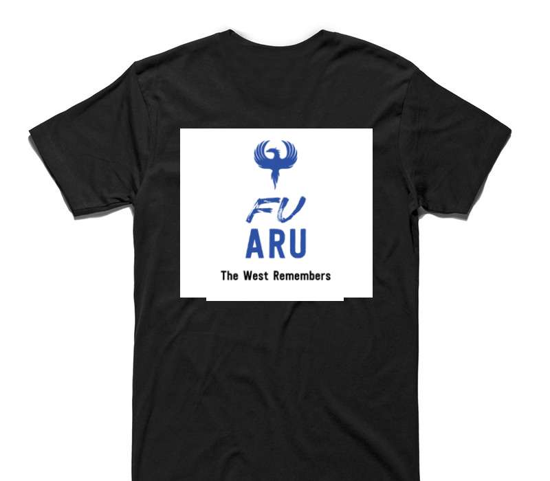 Custom AS Colour 100% Cotton Black T-Shirt