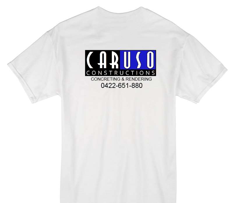 Custom Gildan 100% Cotton White T-Shirt