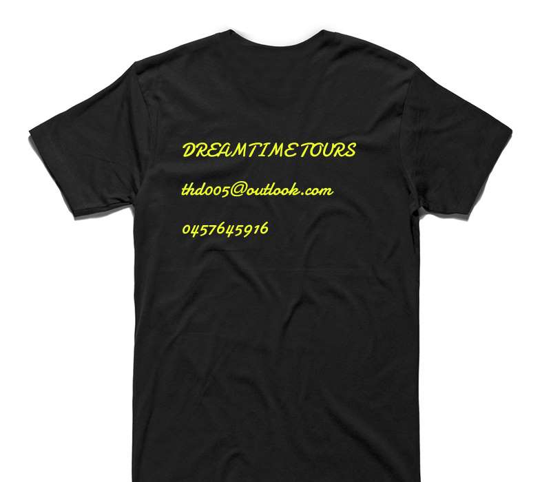 Custom AS Colour 100% Cotton Black T-Shirt