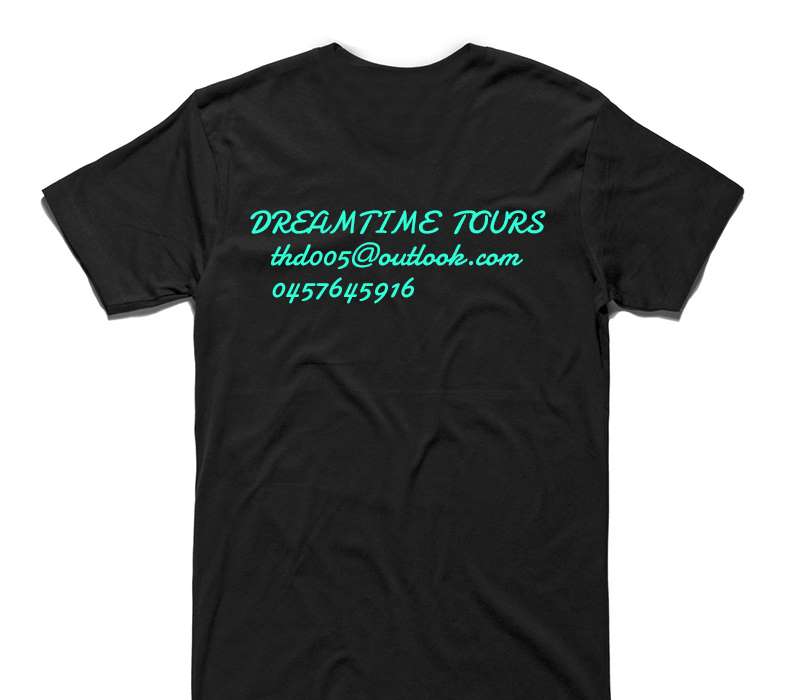 Custom AS Colour 100% Cotton Black T-Shirt
