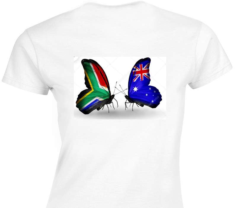 Custom Womens Soft Style 100% Cotton White T-Shirt