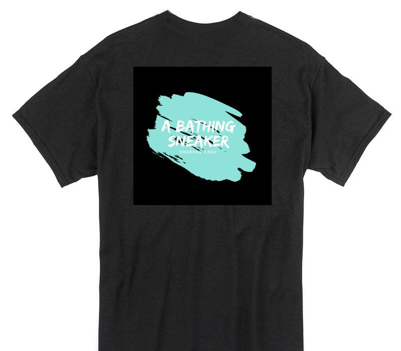 Custom Gildan 100% Cotton Black T-Shirt