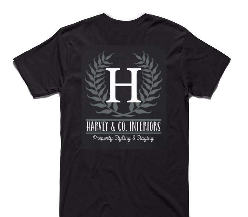 Custom AS Colour 100% Cotton Black T-Shirt