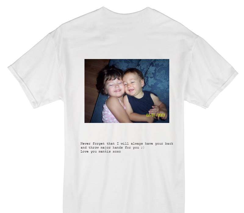 Custom Gildan 100% Cotton White T-Shirt