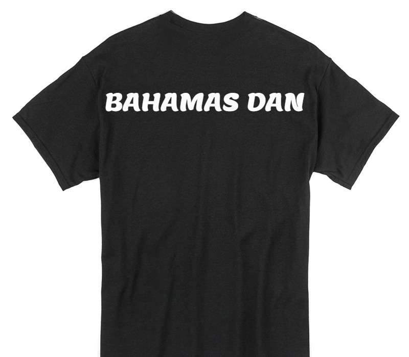 Custom Gildan 100% Cotton Black T-Shirt