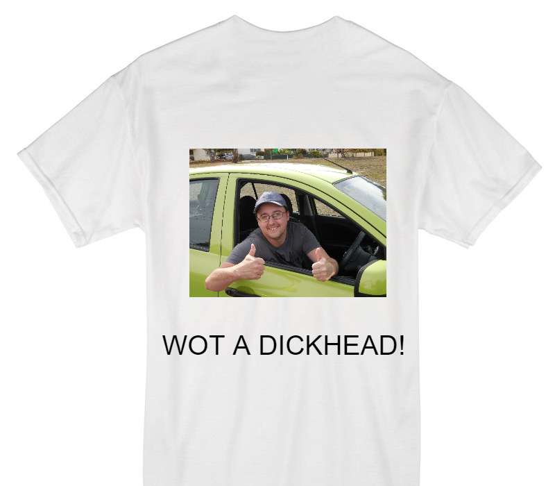 Custom Gildan 100% Cotton White T-Shirt