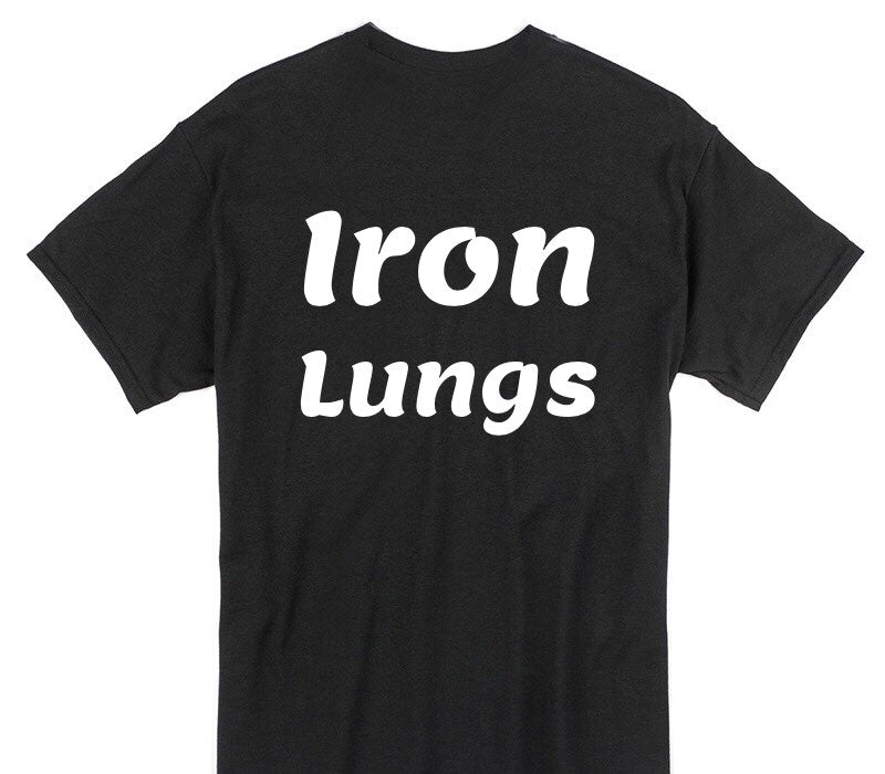 Custom Gildan 100% Cotton Black T-Shirt