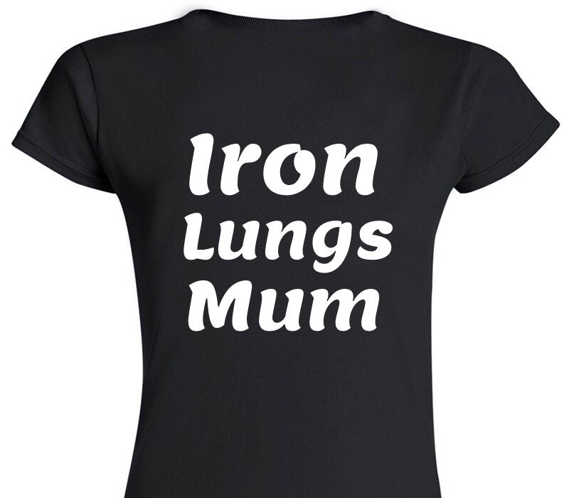 Custom Womens Soft Style 100% Cotton Black T-Shirt