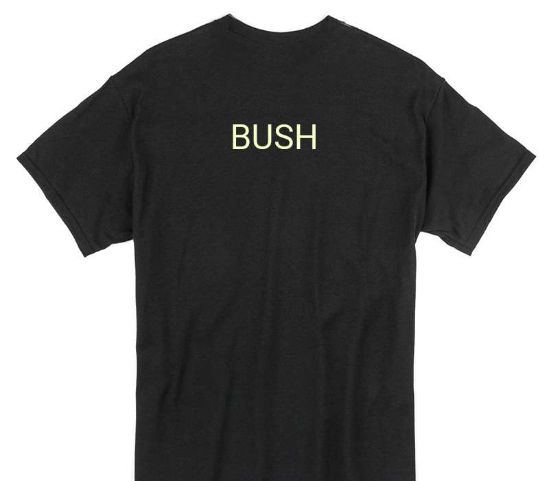 Custom Gildan 100% Cotton Black T-Shirt