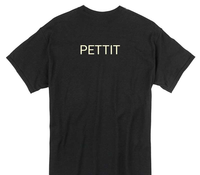 Custom Gildan 100% Cotton Black T-Shirt