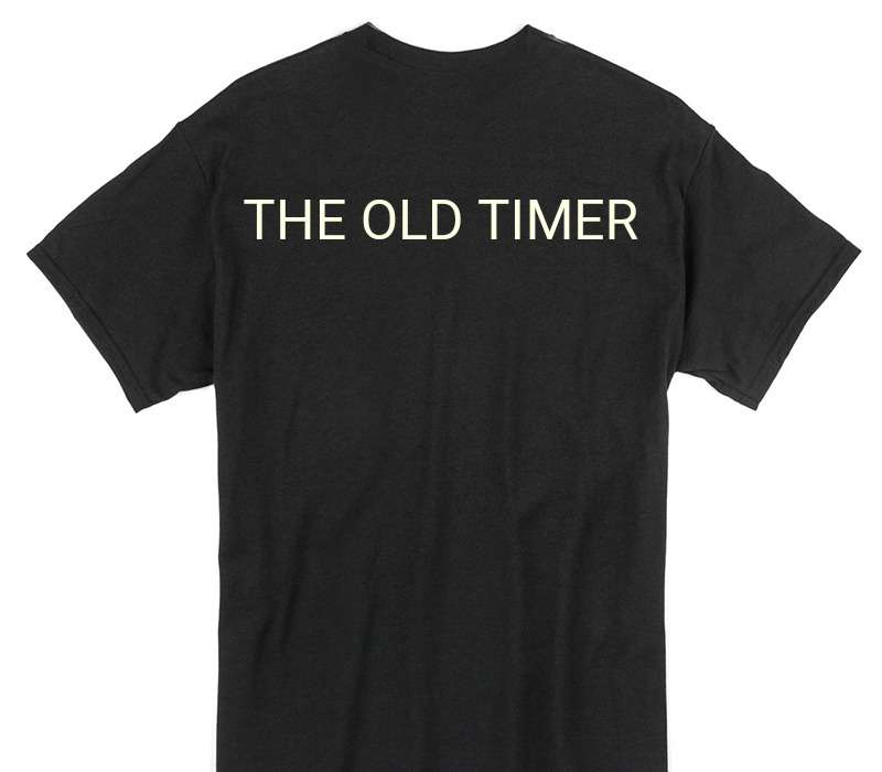 Custom Gildan 100% Cotton Black T-Shirt
