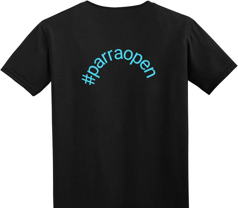Custom Adult Soft Style 100% Cotton Black T-Shirt