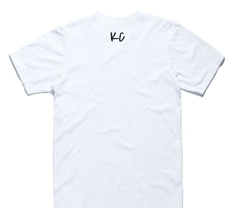 Custom AS Colour 100% Cotton White T-Shirt