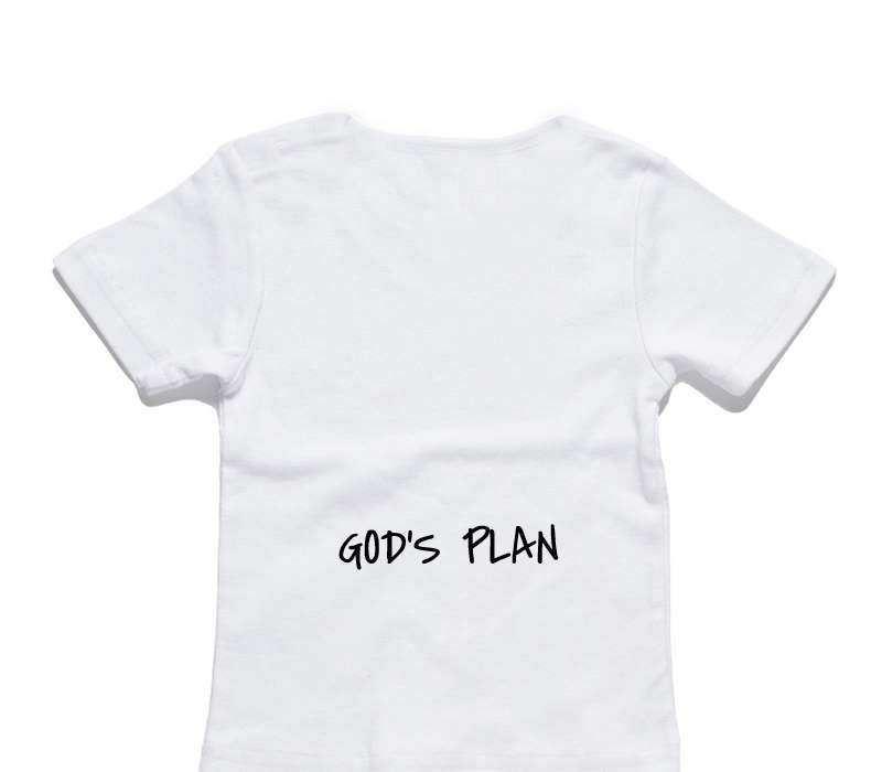 Custom AS Colour White Baby T-Shirt