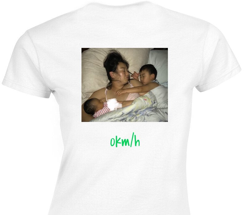 Custom Womens Soft Style 100% Cotton White T-Shirt