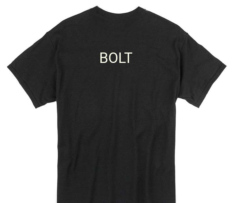 Custom Gildan 100% Cotton Black T-Shirt