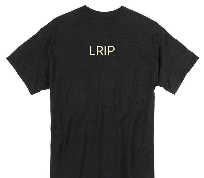 Custom Gildan 100% Cotton Black T-Shirt