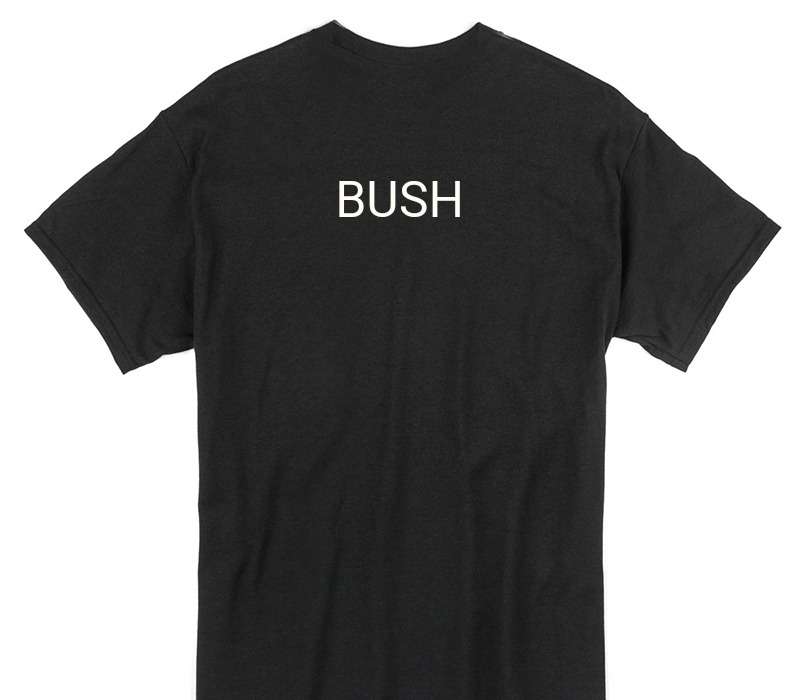 Custom Gildan 100% Cotton Black T-Shirt