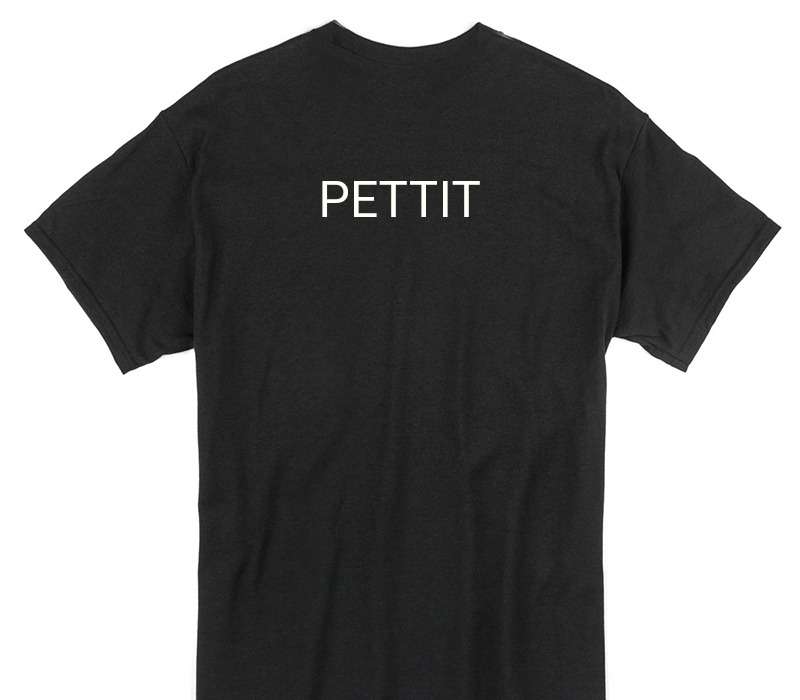 Custom Gildan 100% Cotton Black T-Shirt