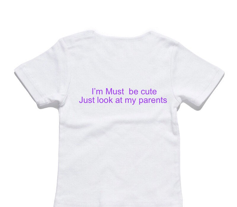 Custom AS Colour White Baby T-Shirt