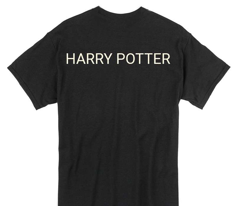Custom Gildan 100% Cotton Black T-Shirt
