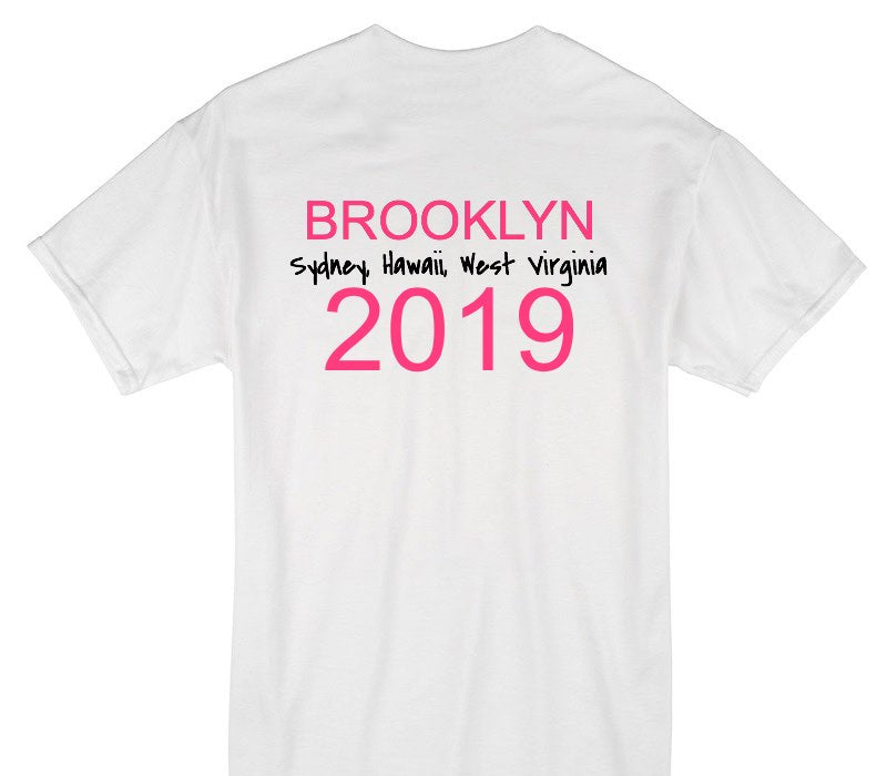 Custom Gildan 100% Cotton White T-Shirt