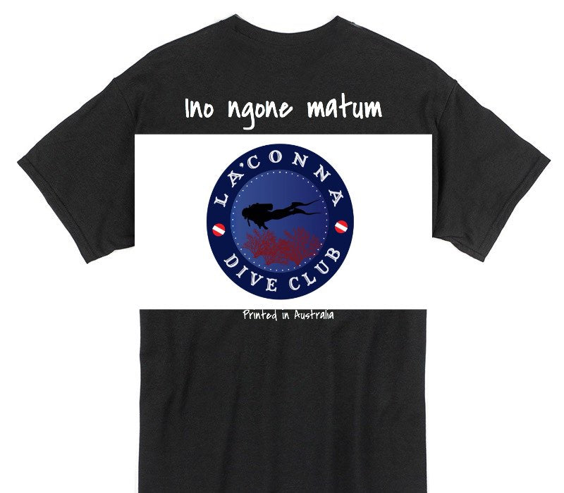 Custom Gildan 100% Cotton Black T-Shirt
