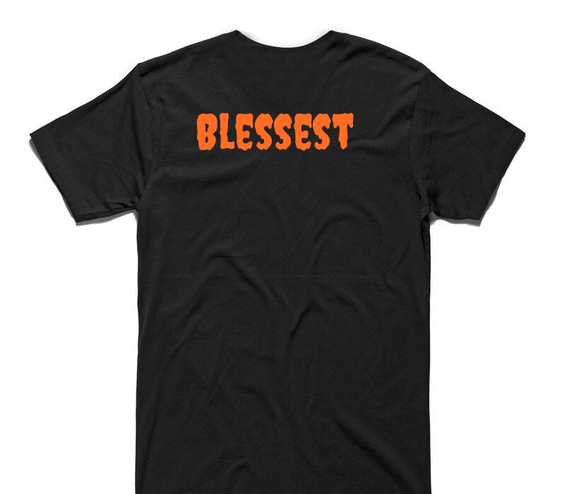 Custom AS Colour 100% Cotton Black T-Shirt