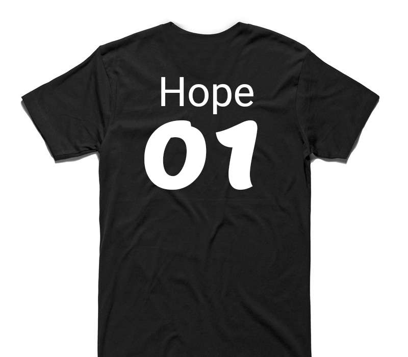 Custom AS Colour 100% Cotton Black T-Shirt