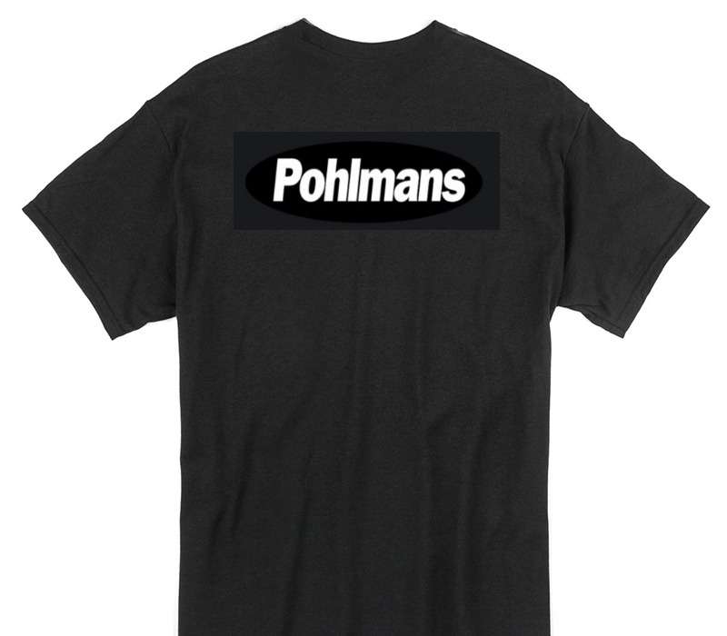 Custom Gildan 100% Cotton Black T-Shirt