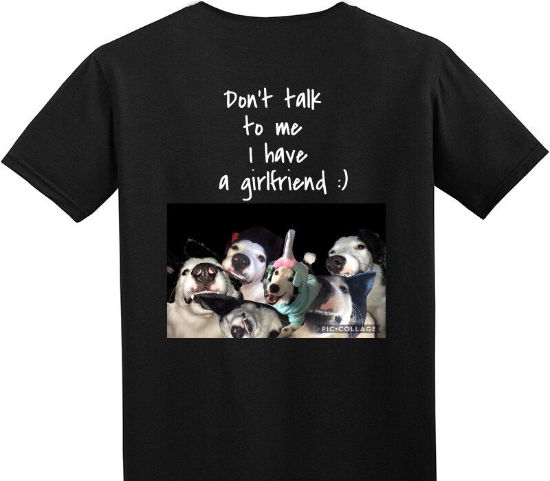 Custom Adult Soft Style 100% Cotton Black T-Shirt