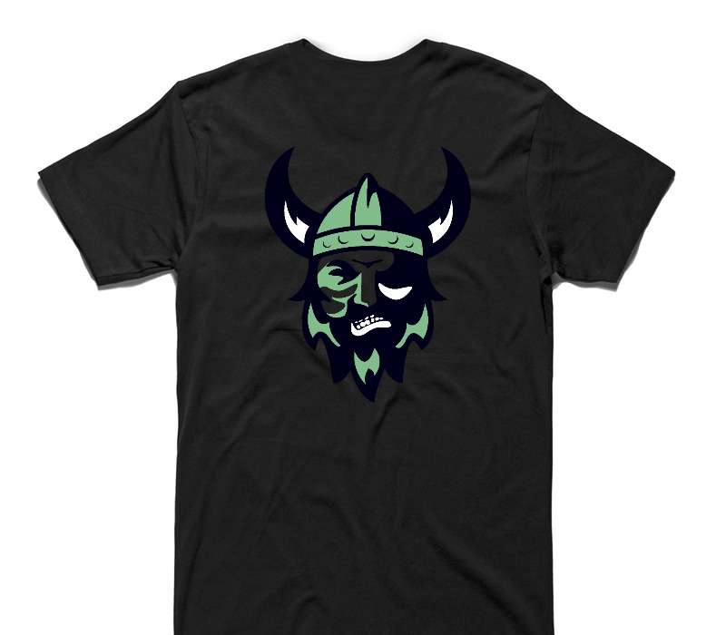 Custom AS Colour 100% Cotton Black T-Shirt
