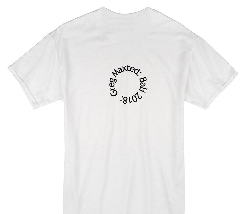 Custom Gildan 100% Cotton White T-Shirt