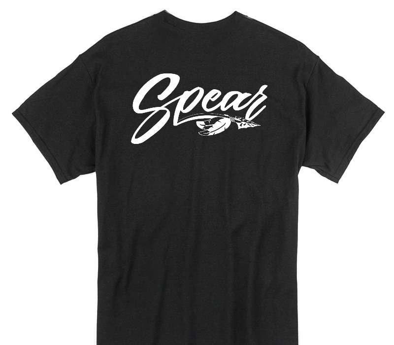 Custom Gildan 100% Cotton Black T-Shirt