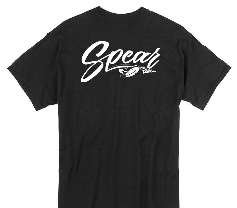 Custom Gildan 100% Cotton Black T-Shirt