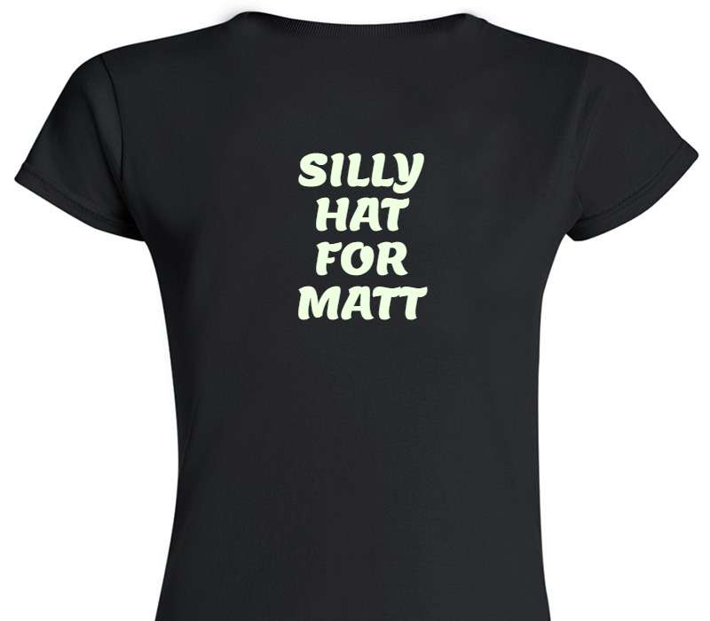 Custom Womens Soft Style 100% Cotton Black T-Shirt