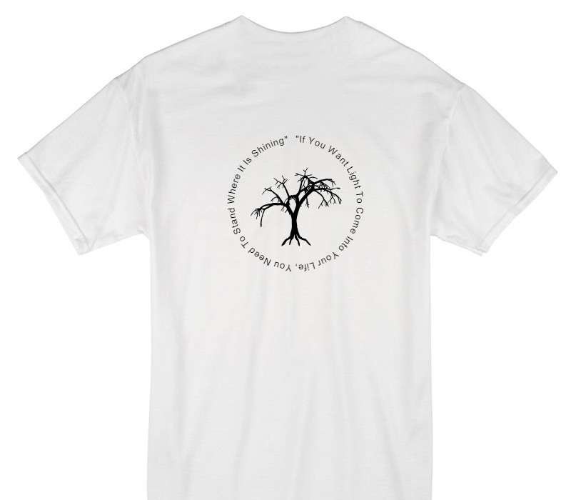 Custom Gildan 100% Cotton White T-Shirt