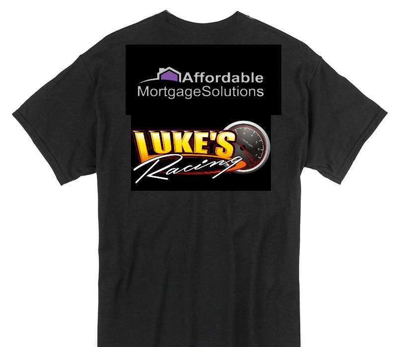 Custom Gildan 100% Cotton Black T-Shirt